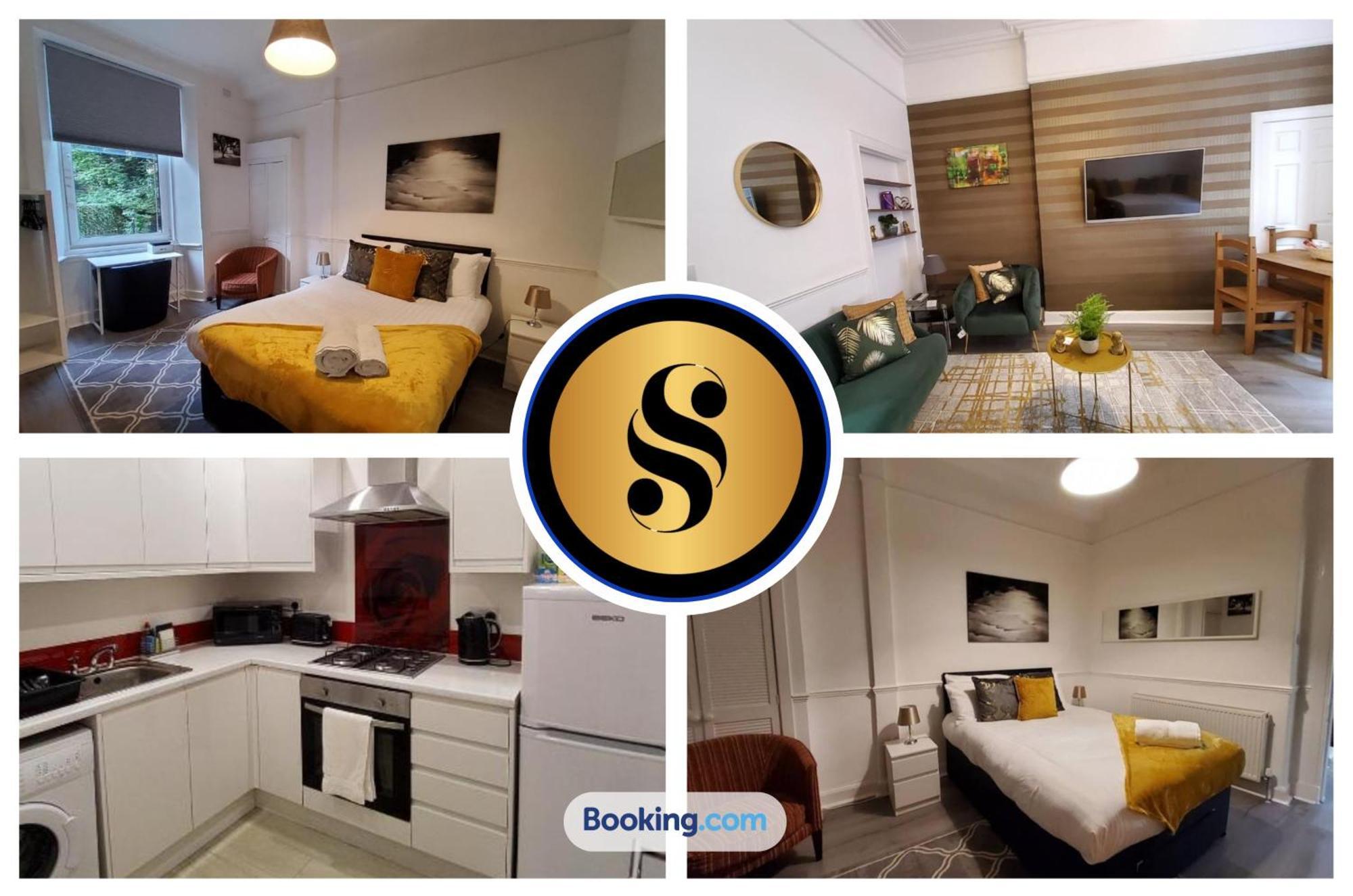 Leith Spectacular Apartment By Sensational Stay Short Lets & Serviced Accommodation With 6 Separate Beds & 2 Baths Edinburgh Eksteriør bilde